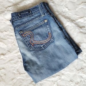 Rock & Republic Rainbow Logo Jeans